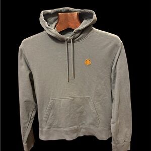 Kenzo women blue Hoodie with Small  Tiger Patch size L in perfect condition